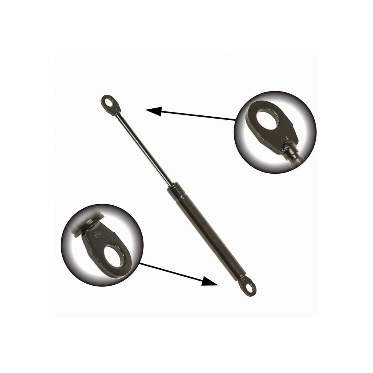 155871997a GastacLocking Gas Springs, Stainless steel Gas strut