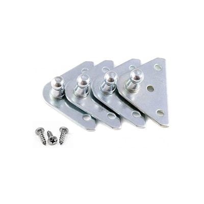 thumbnail image 2 of 2-Pack 10mm Threaded Ball Studs – 5/16-24 Threads For Gas Struts, Props, And Springs 2 of 6