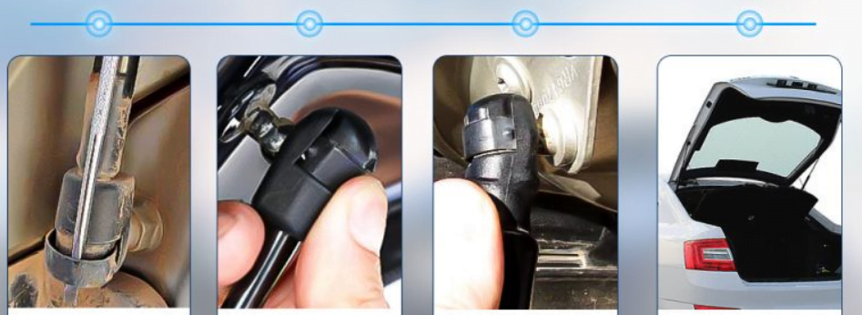 Pistoni bagagliaio ford fiesta