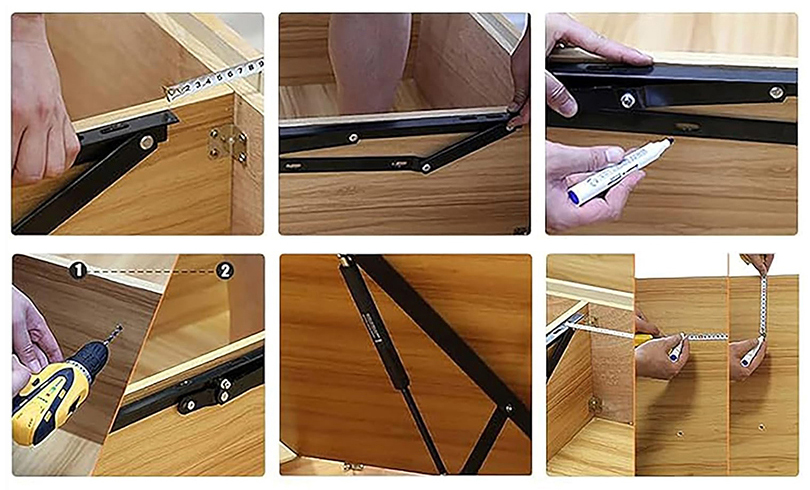 Lattenrost Gasdruckfeder Nachrüsten