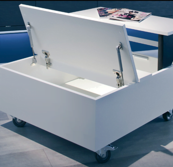 Pistoni a gas per ante a ribalta