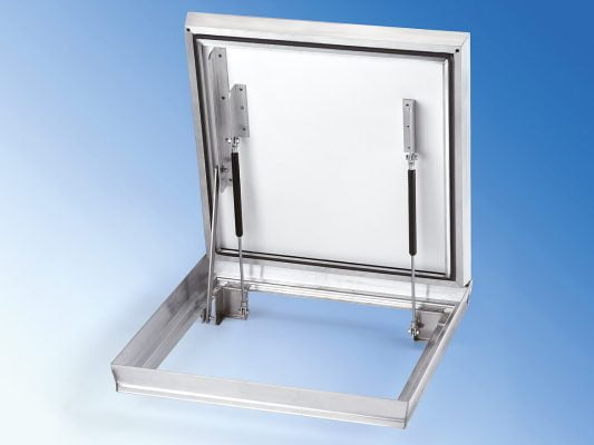 Schachtabdeckung Mit Gasdruckfeder
