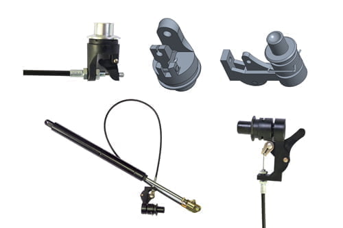 Höhenverstellbarer Schreibtisch Gasdruckfeder