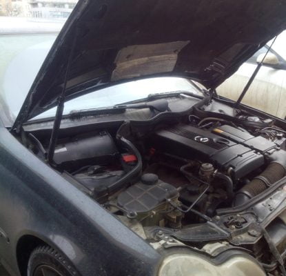 амортизатор капота мерседес w203