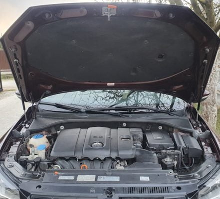 амортизатор капота пассат б5