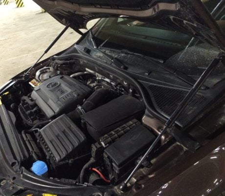 газовый упор капота шкода октавия а5