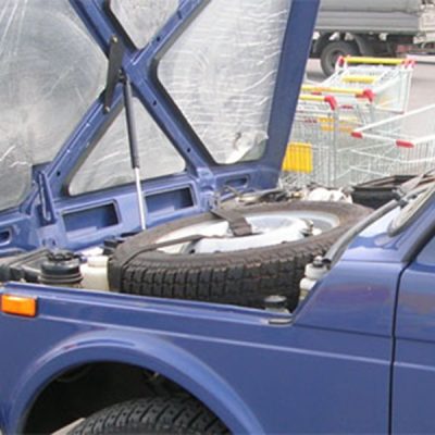 газовый упор нива