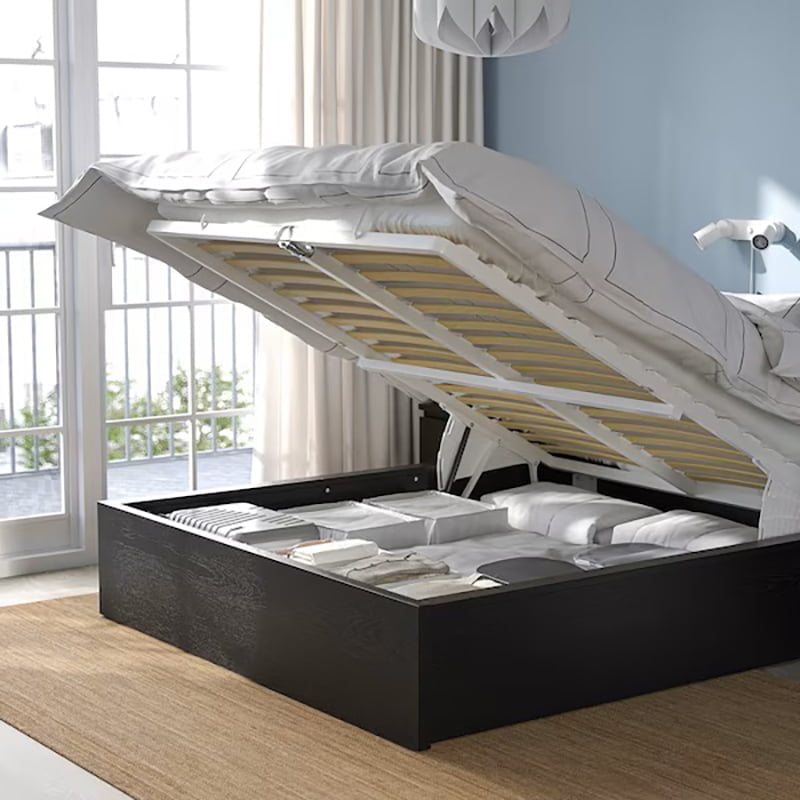 Gasveer voor caravanbed