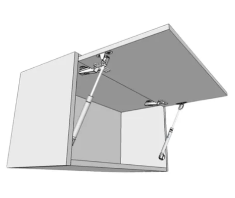 Verin a gaz porte cuisine