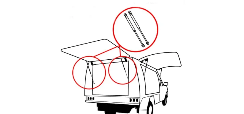 Elevate Your Experience with Camper Trailer Gas Struts