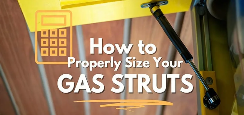 Gas Strut Length Formula