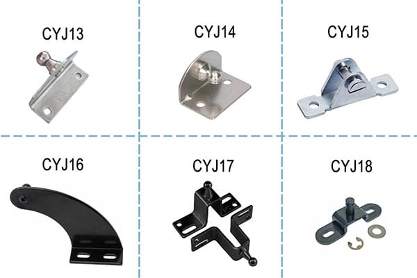 Gas Strut Mounting Brackets 3 Gas Strut Mounting Brackets 3