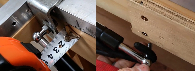 How-do-you-install-gas-struts-for-caravan-bed