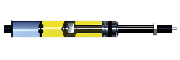 Rigid Locking gas spring in Extended Position 600x200 1