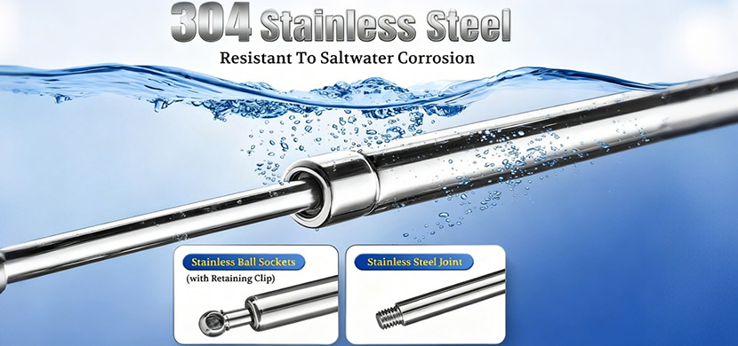 Stainless Steel Gas Struts Quality Value