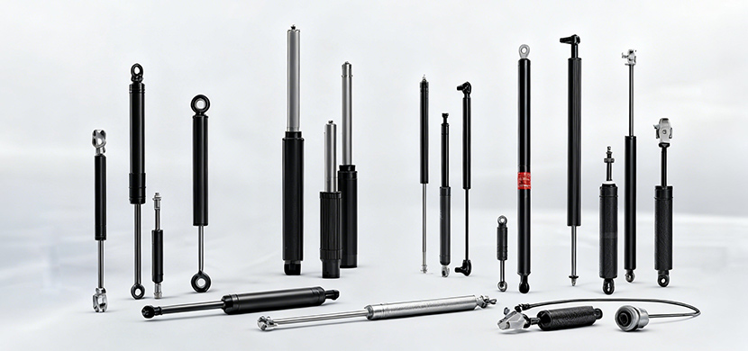 Estribos a gás de tensão