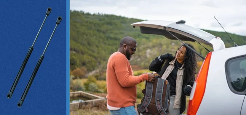 car boot gas springs