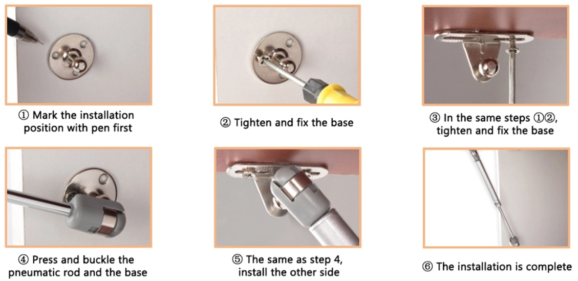 caravan cupboard struts 3