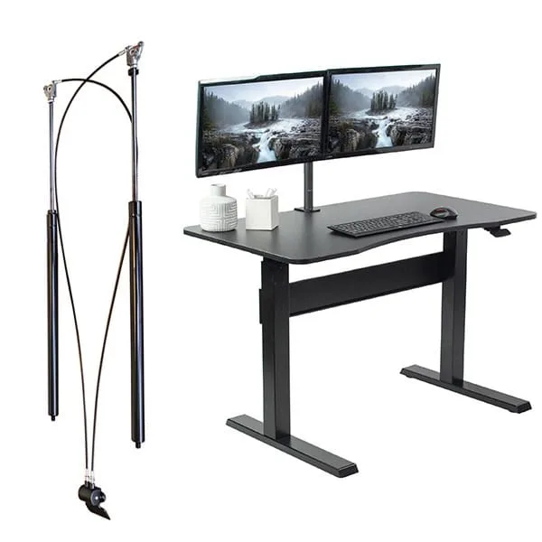 gas spring with lock