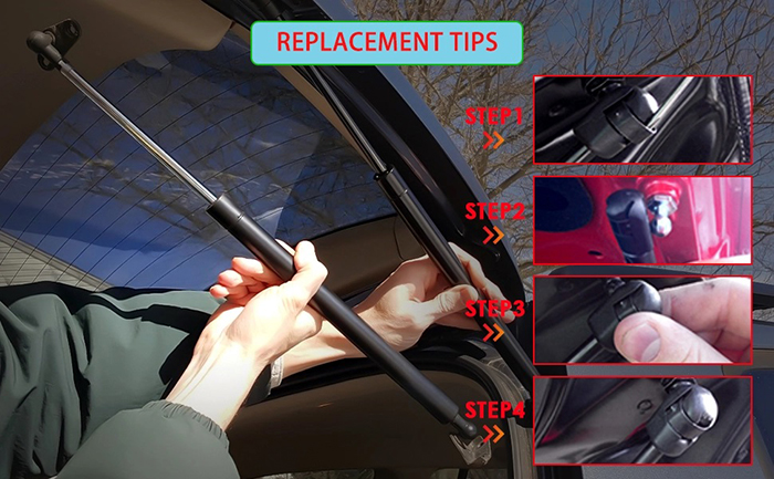 replacement boot strut