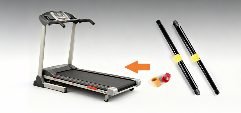 treadmill gas spring