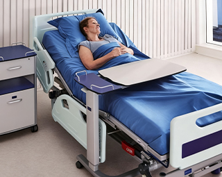 Krankenhaus-Patient-Bett