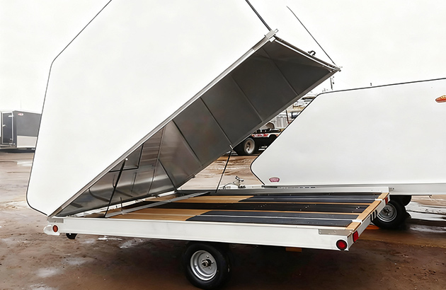 Schneemobil-Anhänger-Werkzeugkasten-Streben