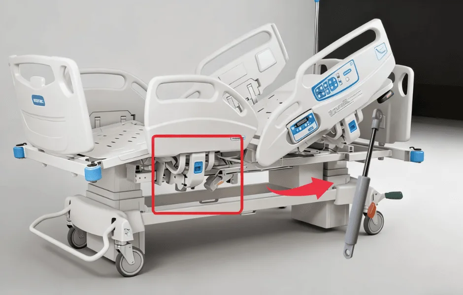 Hydraulic Dampers for Bed Side Rails
