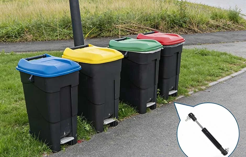 Hydraulic Dampers for Clinical Waste Bin