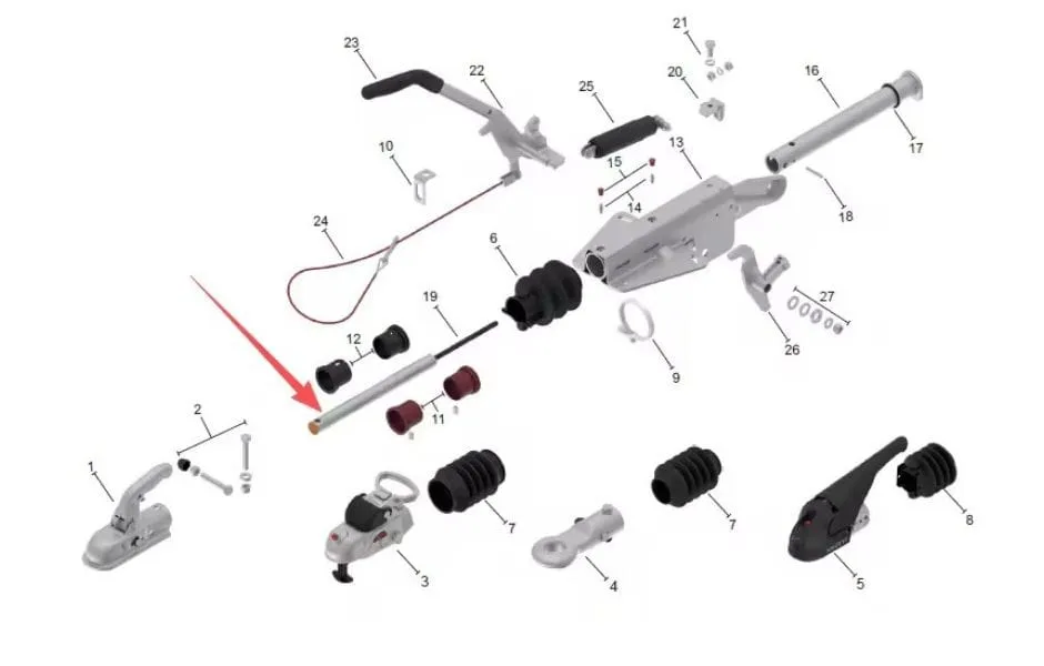 Hydraulic Trailer Dampers