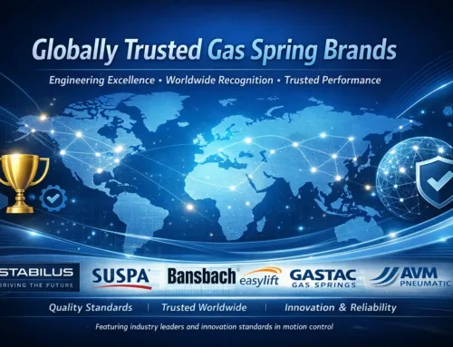 What Are the Globally Recognized Gas Springs Brands Trusted Worldwide?