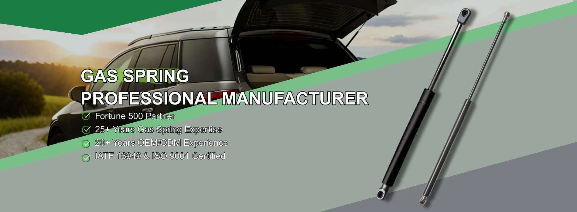 gas spring manufacture