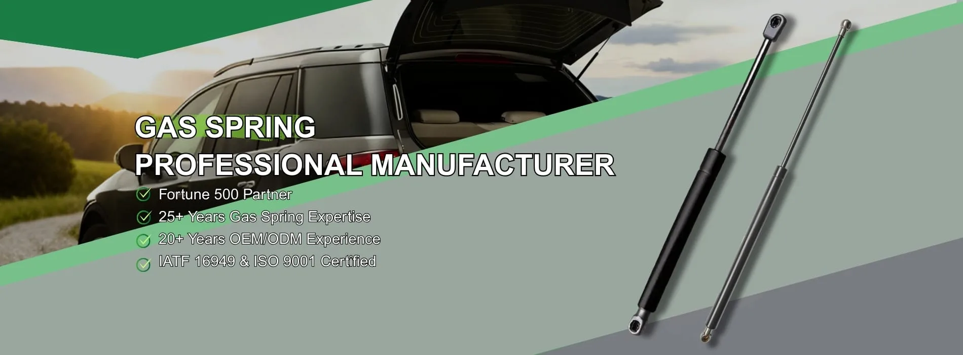 gas spring manufacture