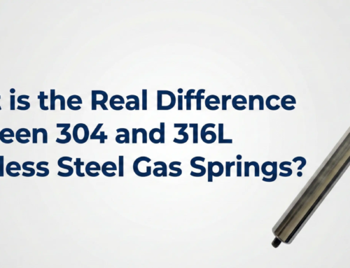 What is the Real Difference Between 304 and 316L Stainless Steel Gas Springs?