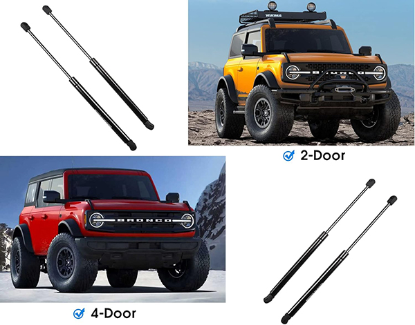 ford bronco hood struts