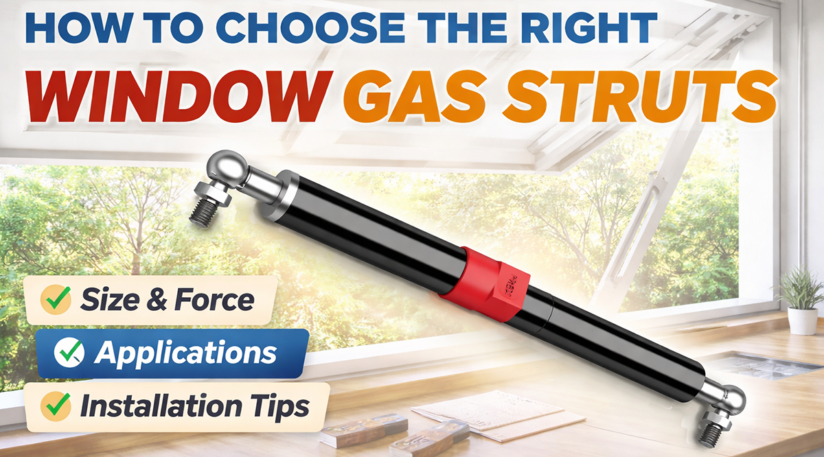 How to Choose the Right Window Gas Struts for Your Projects