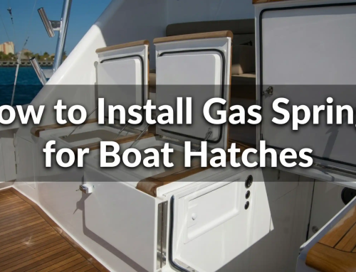 How to Install Gas Springs for Boat Hatches