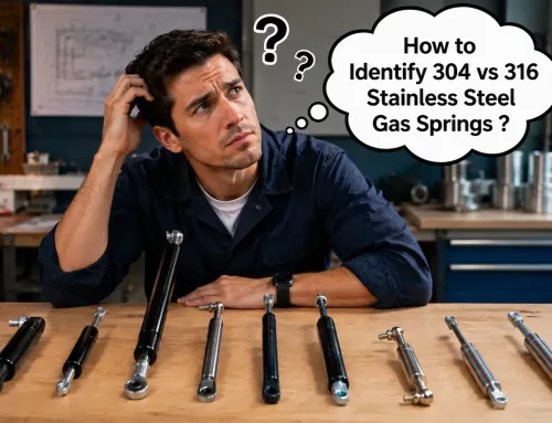 How to Identify and Differentiate 304 vs 316 Stainless Steel Gas Springs