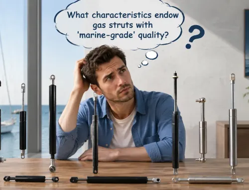 What Specific Characteristics Make a Gas Shock Marine-Grade?