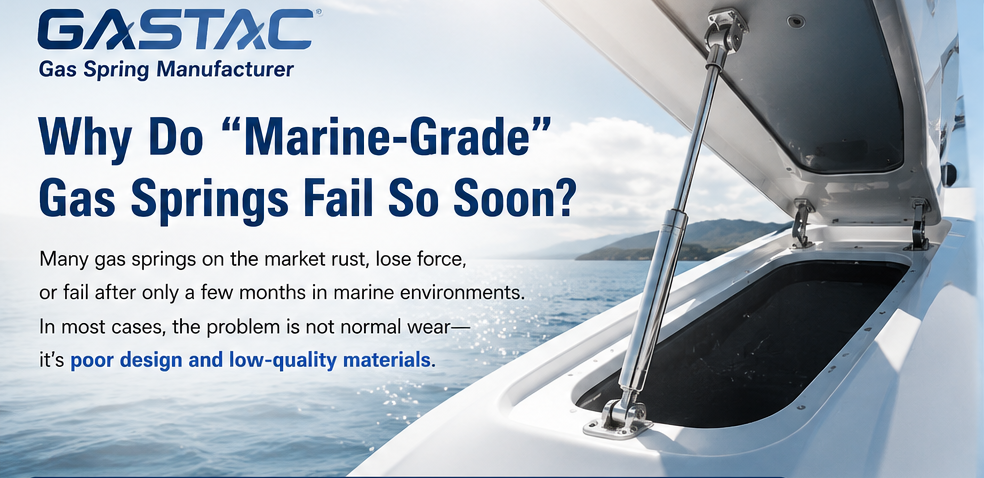 Mariene Spring Why Marine Stainless Steel Gas Springs Have a Short Service Life