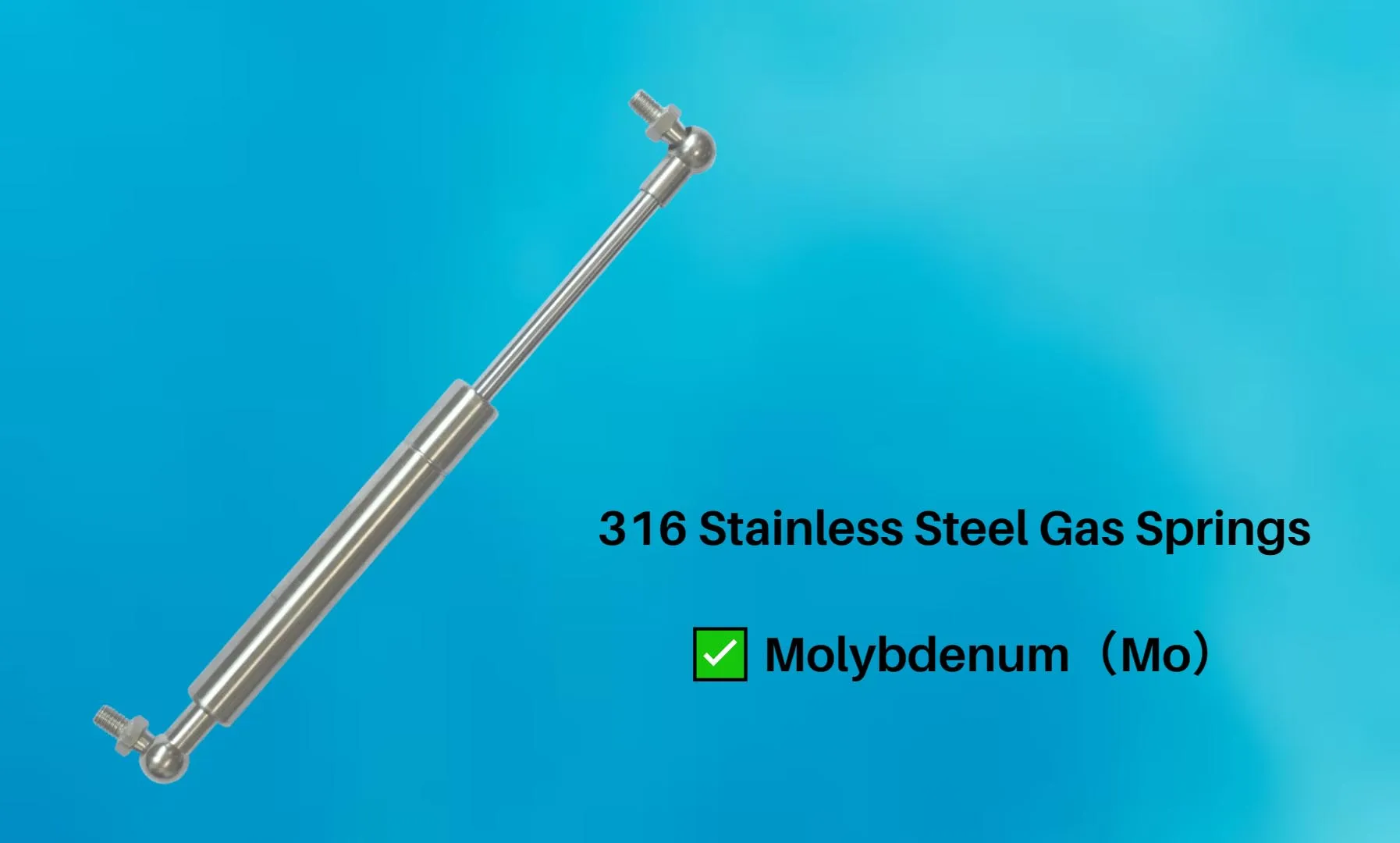 316 Stainless Steel Gas Springs
