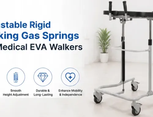Adjustable Rigid Locking Gas Springs for Medical EVA Walkers