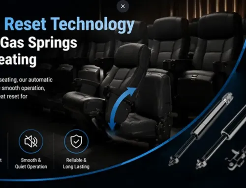 Automatic Reset Technology for Locking Gas Springs in Cinema Seating