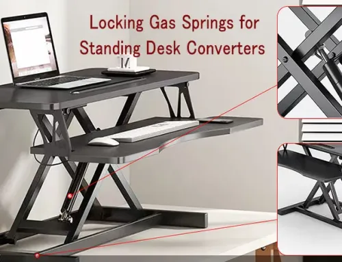 Why Standing Desk Converters Demand Specialized Lockable Gas Springs