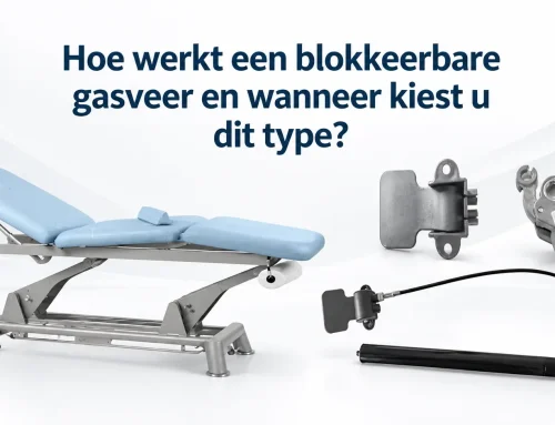 Hoe werkt een blokkeerbare gasveer en wanneer kiest u dit type?