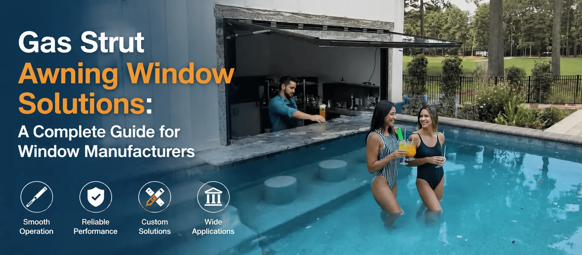 Gas Strut Awning Window Solutions A Complete Guide for Window Manufacturers