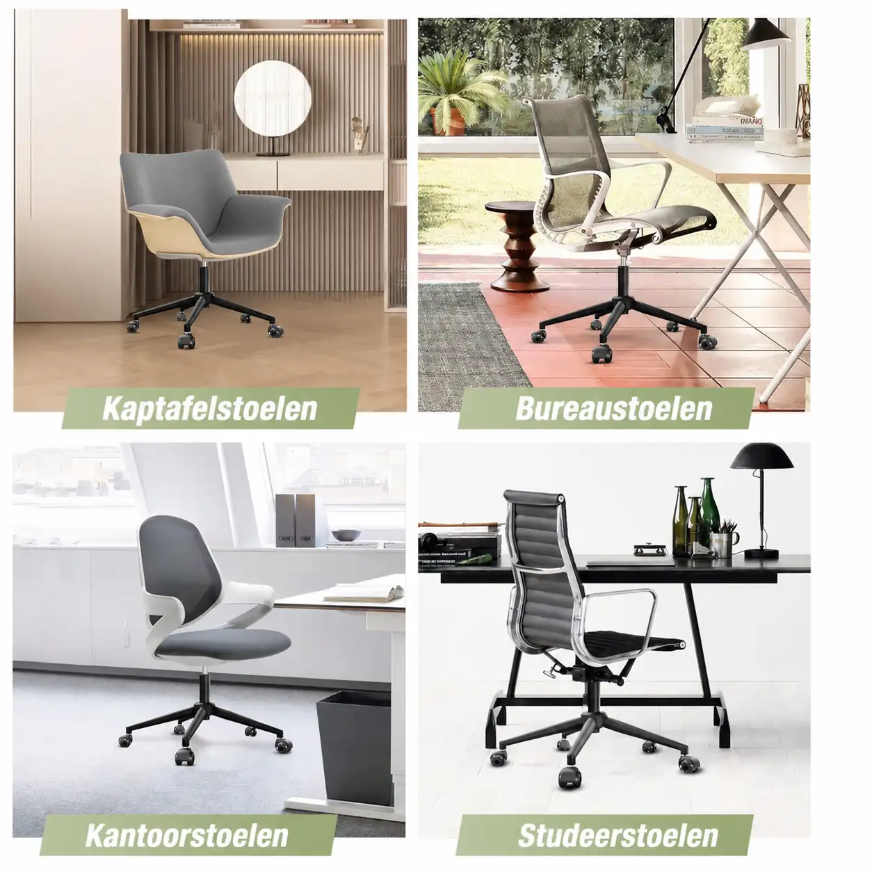 Gasveer bureaustoel toepassingen voor kantoorstoelen, bureaustoelen en studeerstelen