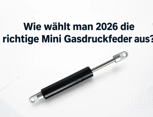 Wie wählt man 2026 die richtige Mini Gasdruckfeder aus?