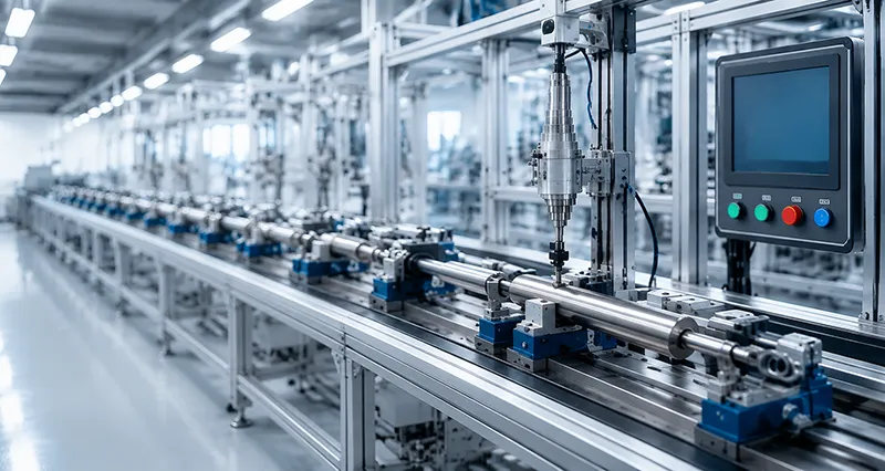 GASTAC production line and quality inspection