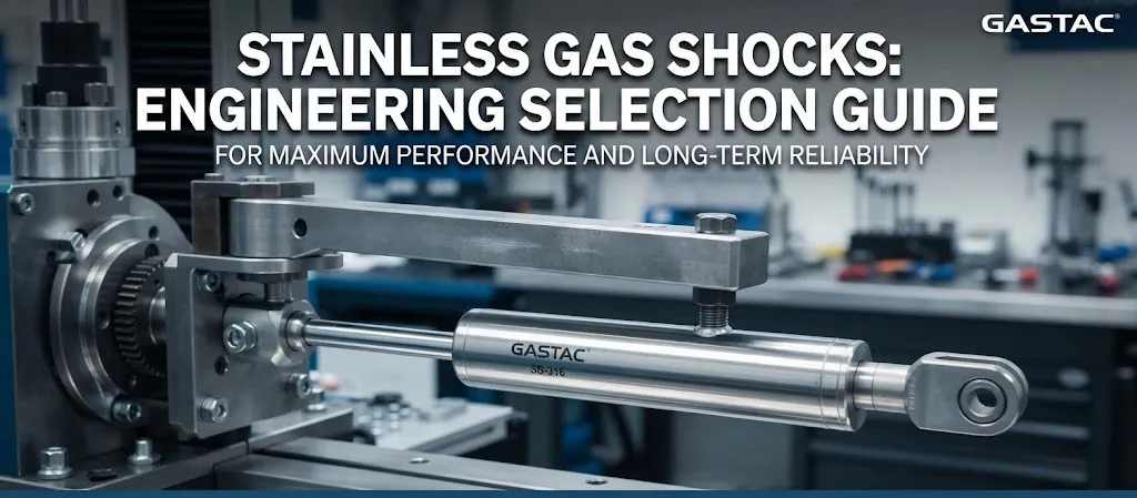Stainless Gas Shocks – Engineering Selection Guide for Maximum Performance and Long-Term Reliability